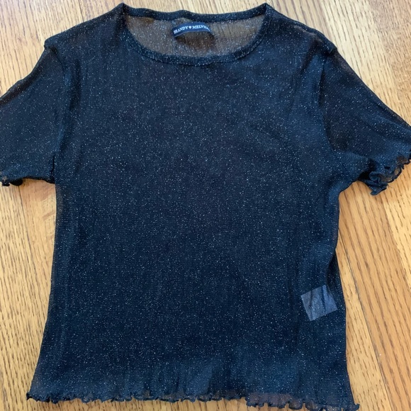 Brandy Melville Mesh Top - Picture 2 of 2